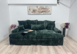 MobAmbient Canapea fixă 4 locuri, șezut confortabil și design modern, verde - model COZY Canapea
