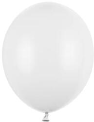 PartyDeco Balon pastel alb 23 cm