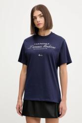 HUGO pamut póló - sötétkék XS - answear - 18 790 Ft