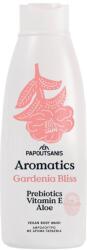 Papoutsanis Gel de dus 100% vegan cu prebiotice si vitamina E Gardenia Bliss, 650ml, Aromatics