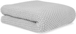 Bonjourbebe Плетено одеяло Bonjourbebe - Organic gris, 70x90 cm (3401009) - baby