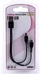 DeTech Кабел USB към Mini/Micro usb DeTech (DE-18112)