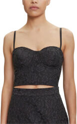 GUESS Top Sl Josiane Lace Corset W5YH42WHD00 jblk jet black a996