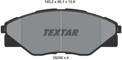 TEXTAR set placute frana, frana disc TEXTAR 2524601 (2524601)