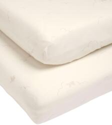 Mamas & Papas Чаршаф с ластик Mamas & Papas Welcome to the World Duckling - Cream, 2 броя, 70 x 142 cm (779592800) - baby