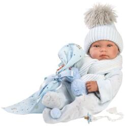 Llorens 84337 NEW BORN МОМЧЕ - реалистична кукла бебе с цяло винилово тяло - 43 (4-84337)