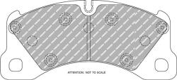 FERODO set placute frana, frana disc FERODO FCP4064H (FCP4064H)