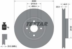 TEXTAR Disc frana TEXTAR PRO+ 92304205 (92304205)