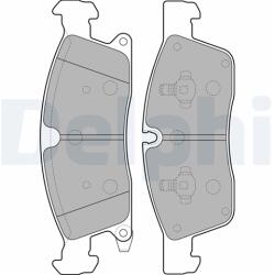 DELPHI Set placute frana DELPHI LP2275 (LP2275)