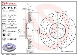 BREMBO Disc frana BREMBO XTRA LINE - Xtra 09.8841. 3X (09.8841.3X)