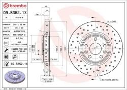 BREMBO Disc frana BREMBO XTRA LINE - Xtra 09. B352.1X (09.B352.1X)
