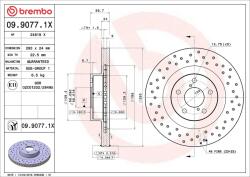 BREMBO Disc frana BREMBO XTRA LINE - Xtra 09.9077. 1X (09.9077.1X)