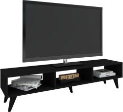 haaus Comoda TV Tirro V2, Negru, 150 x 35 x 35 cm (924744)