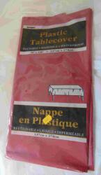  Műanyag terítő (137*274 cm) bordó