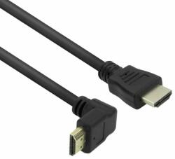 ACT Кабел ACT AK3679, от HDMI(м) към HDMI(м), 3m, черен, 4K@60Hz, ъглов (AK3679)