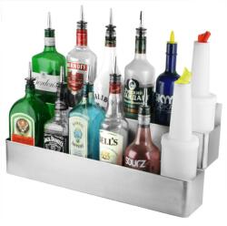  Dupla speed rack - italtartó bárpultba 2x6 üvegnek 56cm