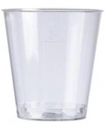  Műanyag pálinkás pohár 40ml 50 db/cs - mindenamibar