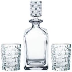  Nachtmann Bossa Nova whisky dekanter 750ml + 2db pohár 330ml