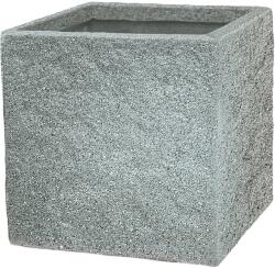  Revens virágedény sima felületű 29 cm x 30 cm x 30 cm világosszürke (119087)