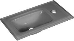 Fackelmann üveg mosdókagyló vendég WC-kbe 45 cm szürke