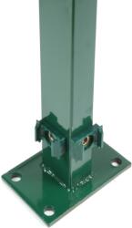 Floraworld sarokoszlop ráhegesztett talplemezzel zöld 69 cm (042500)