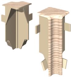 Egger Szegélyléc Belső sarkok Hamu bézs 2 darab