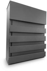  Design postaláda antracit 338 mm x 266 mm x 100 mm
