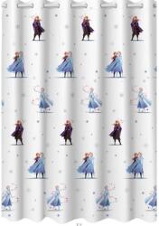  Fényáteresztő Voile függöny Frozen 180 cm magas gyerekmintás méteráru (36986)