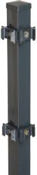  Sarokoszlop rögzítőlapkákkal 200 cm antracit (043166)