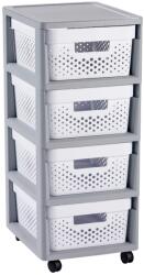  Curver Infinity fiókos tároló 4 x 11 l