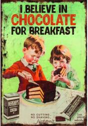  Retro - gift nagy táblakép csoki dekoráció 27 cm x 39 cm