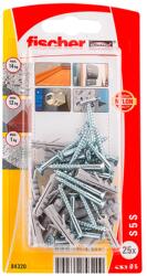 Fischer Dübel csavarral S5 (84320)