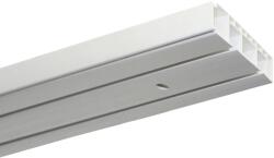 Gardinia függönysín műanyag fehér 2 pályás 180 cm (8382)