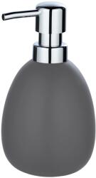 WENKO Polaris szappanadagoló szürke matt 0, 39 l kerámia 9, 5 cm x 16 cm x 9 cm (24017100)