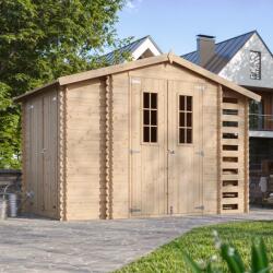 Timbela M389C+M389G kerti faház padlóval bézs barna FSC