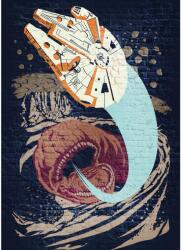 Komar vlies fotótapéta Star Wars Classic Concrete Asteroid Worm 200 cm x 280 cm