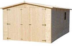 Timbela M101 fa garázs ablakkal padló nélkül