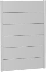 Biohort kerítés panel 100 cm x 135 cm ezüstmetál