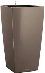 Lechuza Cubico Premium oszlopkaspó 50 cm x 50 cm szürkésbarna magasfényű