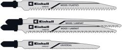 Einhell dekopírfűrészlap-készlet 4 részes fához/fémekhez
