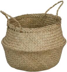  Tengerifű kosár fülekkel 30 cm x 25 cm / 35 cm natúr (1-201707)