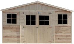 Timbela kerti faház M332+M332G ablakokkal és padlóval