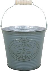  Flowers & Garden kaspó fém Antracit 16, 5 cm átmérő x 14 cm