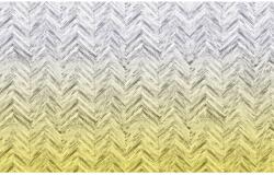 Komar vlies fotótapéta Herringbone Yellow 400 cm x 250 cm