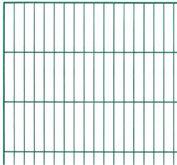  Egyrudas hálós kerítéspanel zöld 75 cm x 200 cm (043313)