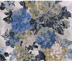 Komar Vintage Blue Garden fátyoltapéta 300 cm x 250 cm