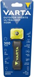 VARTA Outdoor Sports Ultralight H30R lime tölthető fejlámpa