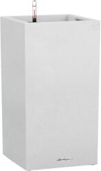 Lechuza Canto Stone high oszlopkaspó 30 cm x 30 cm x 57 cm kvarcfehér