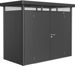 Biohort fém szer. ház HighLine kétszárnyú ajtó sötétszürke-metál 3, 5 nm 275x155cm (84029)