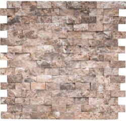  Márvány mozaik Marron Emperado Brick Natural 32 cm x 32 cm (53322)